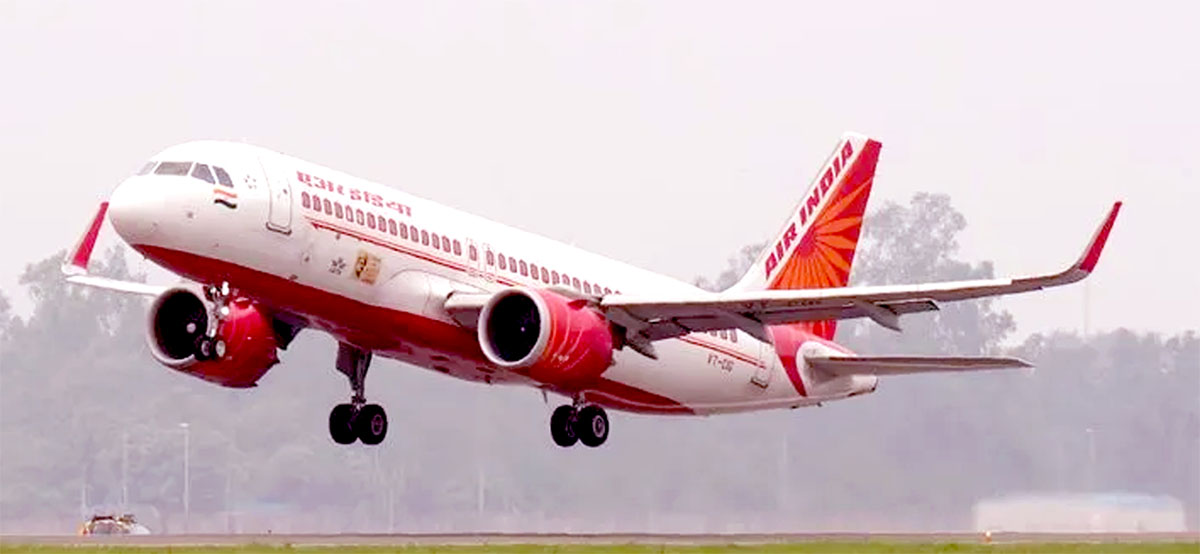 Air India flight returns to Hong Kong due to technical snag.